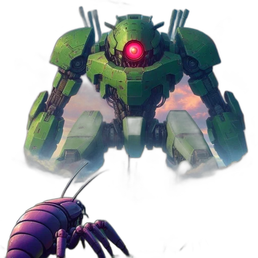 robot, creature, weapon, animal transparent PNG cut-out