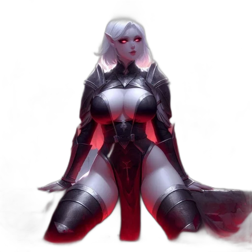 concept art, fantasy art, comic book art, 3d render transparent PNG cut-out