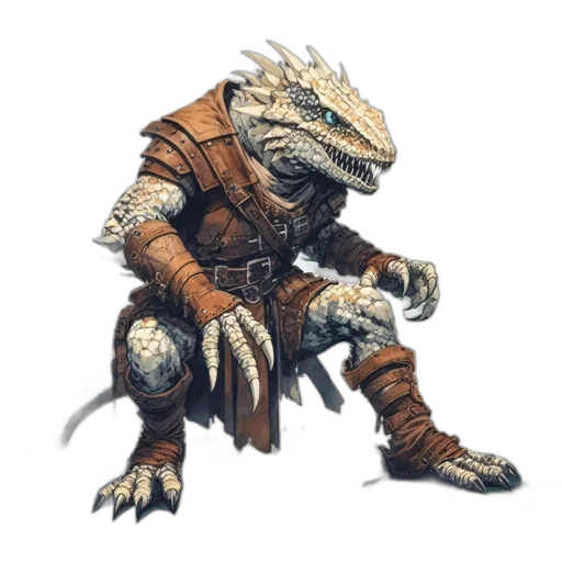 dragon, creature, animal, staff transparent PNG cut-out