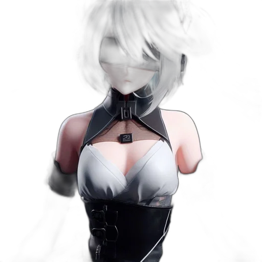 dress, mask, robot, face transparent PNG cut-out