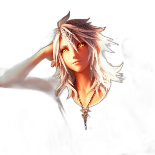 face, hair, dragon, photorealistic transparent PNG cut-out