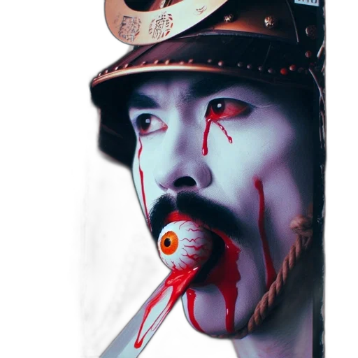 face, mask, hat, sword transparent PNG cut-out