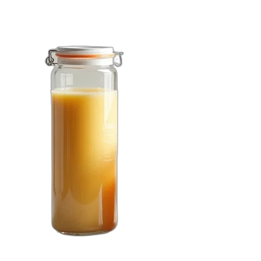 bottle, food, 3d render, two transparent PNG cut-out