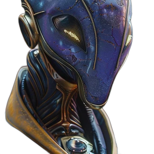 mask, jewelry, face, robot transparent PNG cut-out