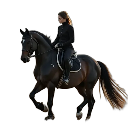 animal, jacket, staff, photorealistic transparent PNG cut-out