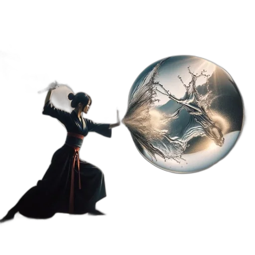 dragon, sword, staff, jewelry transparent PNG cut-out