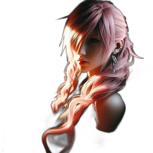 face, hair, weapon, mask transparent PNG cut-out