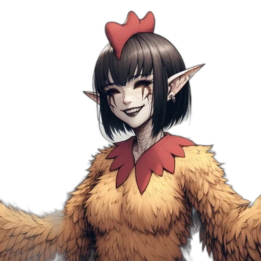 creature, staff, animal, mask transparent PNG cut-out