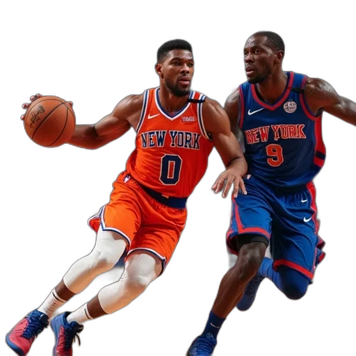 new, york, knicks, basketball transparent PNG cut-out