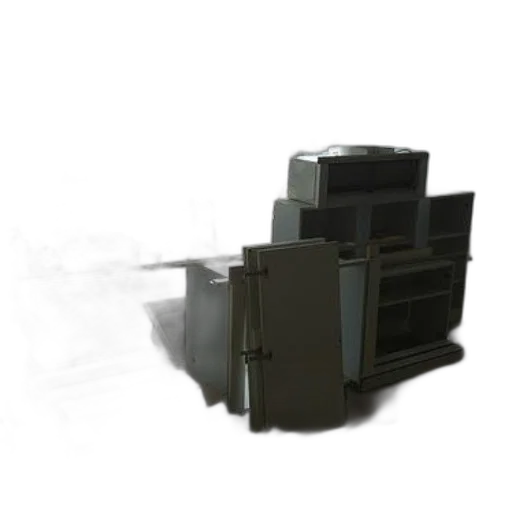 furniture, robot, weapon, crown transparent PNG cut-out