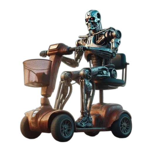 robot, car, furniture, concept art transparent PNG cut-out