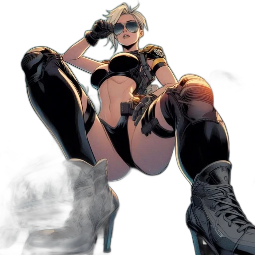 weapon, comic book art, concept art, cyberpunk transparent PNG cut-out