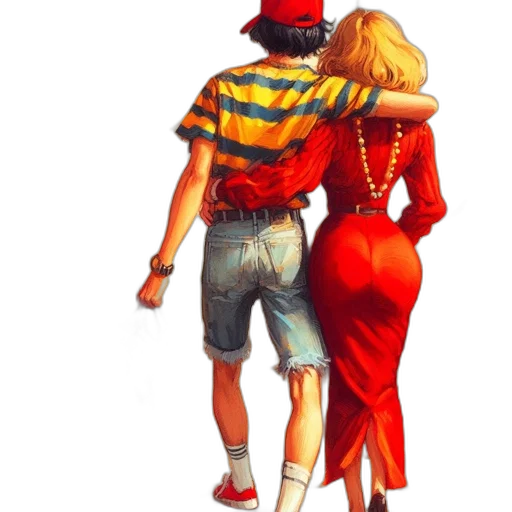 dress, hat, jacket, concept art transparent PNG cut-out