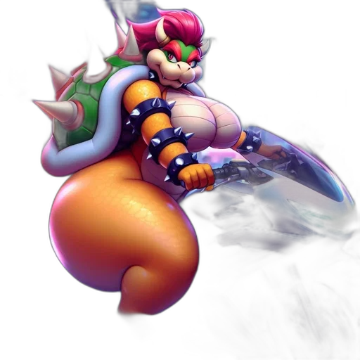 weapon, robot, dragon, staff transparent PNG cut-out