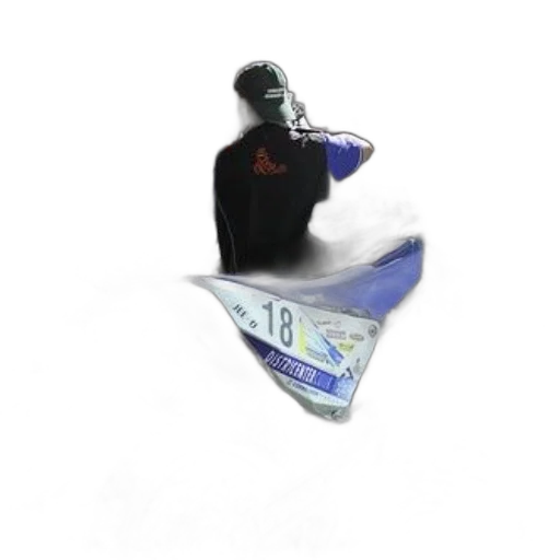 mask, jacket, umbrella, staff transparent PNG cut-out