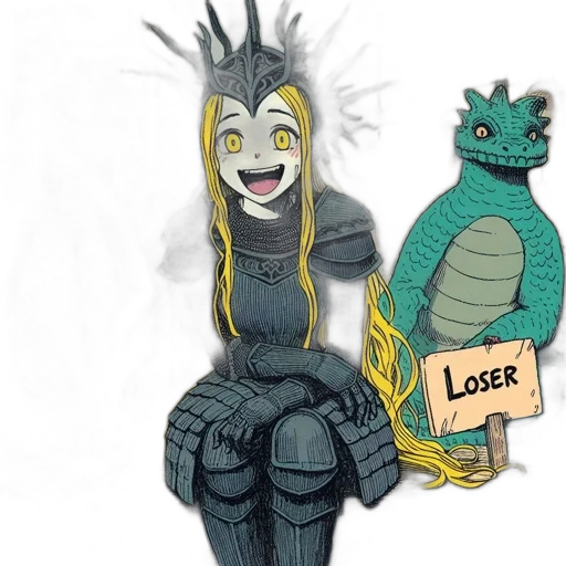 dragon, mask, robot, dress transparent PNG cut-out