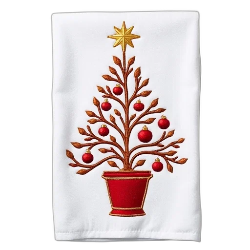 white, hand, towel, red transparent PNG cut-out
