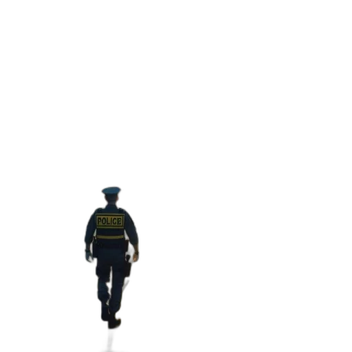jacket, staff, robot, hat transparent PNG cut-out