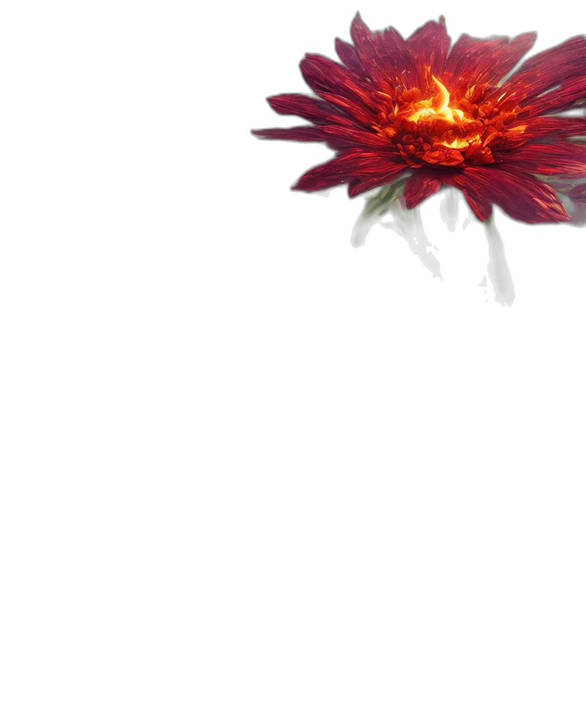 flower, weapon, crown, staff transparent PNG cut-out