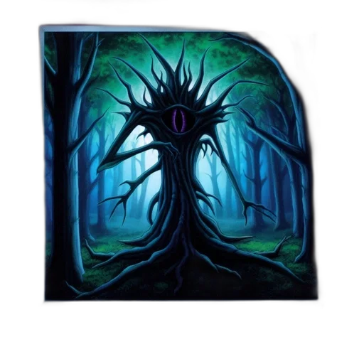 tree, creature, crown, mask transparent PNG cut-out