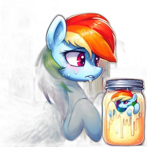 food, bottle, watercolor, concept art transparent PNG cut-out