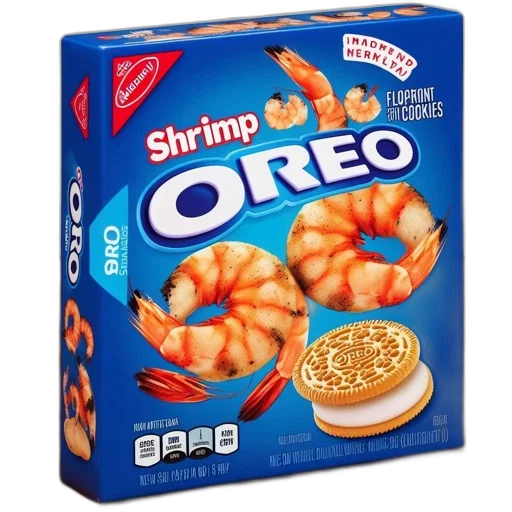 food, amusing, mockup, oreo transparent PNG cut-out