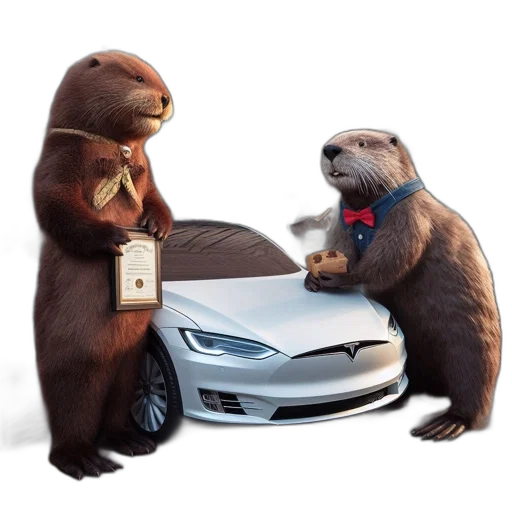 car, concept art, 3d render, forest transparent PNG cut-out