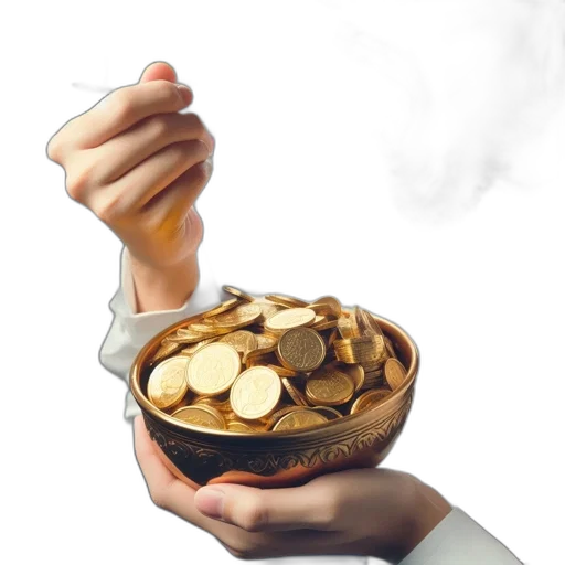food, jacket, weapon, photorealistic transparent PNG cut-out