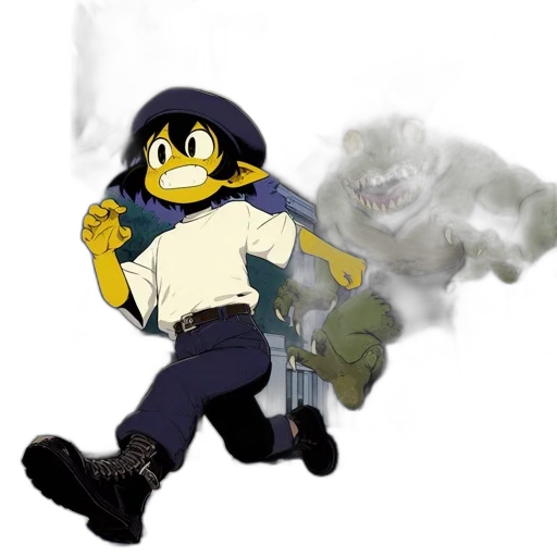 weapon, staff, dragon, creature transparent PNG cut-out