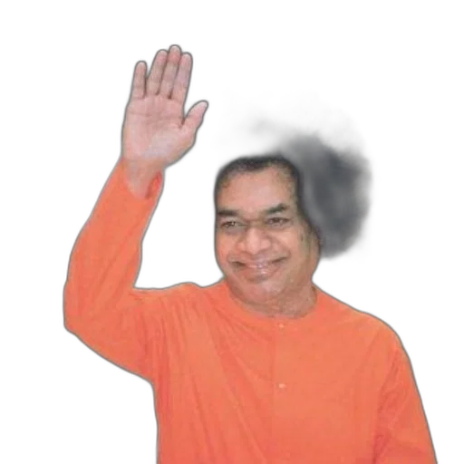 staff, person, orange, shirt transparent PNG cut-out
