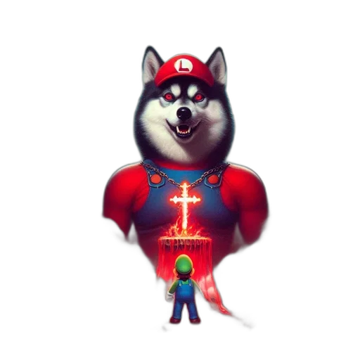 staff, animal, concept art, pixel art transparent PNG cut-out