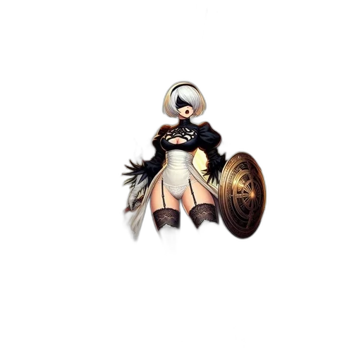 creature, animal, hair, staff transparent PNG cut-out