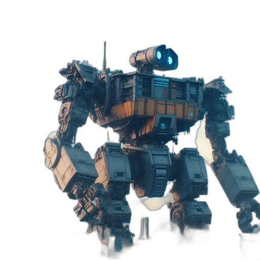 robot, weapon, animal, creature transparent PNG cut-out