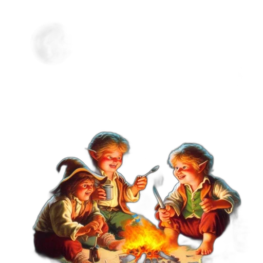 staff, concept art, oil painting, fantasy art transparent PNG cut-out