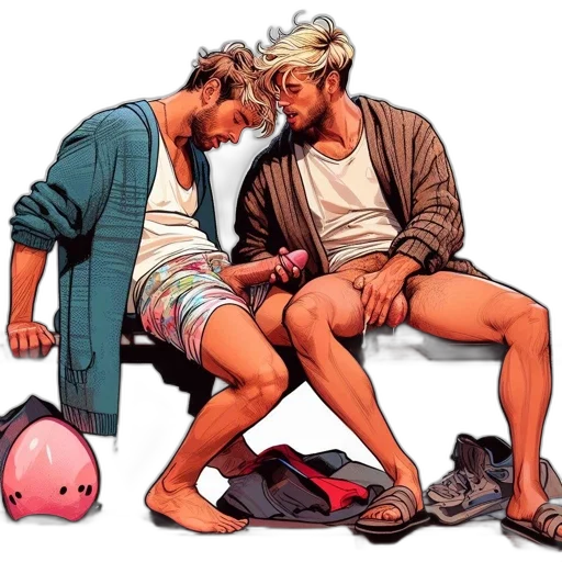 comic book art, concept art, photorealistic, cyberpunk transparent PNG cut-out
