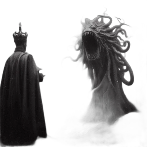 crown, creature, dress, hair transparent PNG cut-out