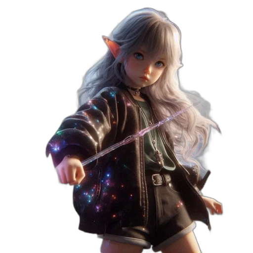 jacket, staff, sword, weapon transparent PNG cut-out