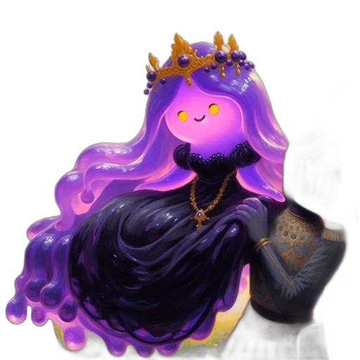 crown, staff, jewelry, fantasy art transparent PNG cut-out