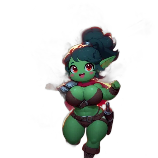 staff, creature, concept art, fantasy art transparent PNG cut-out
