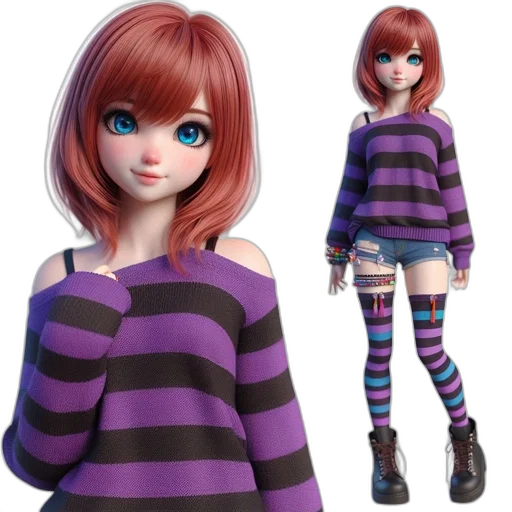 dress, 3d render, concept art, fantasy art transparent PNG cut-out