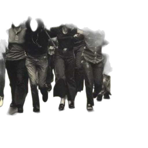 jacket, mask, staff, shoes transparent PNG cut-out
