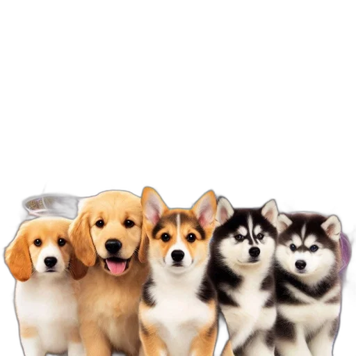 animal, staff, photorealistic, 3d render transparent PNG cut-out