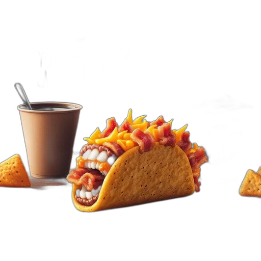 food, dragon, photorealistic, concept art transparent PNG cut-out