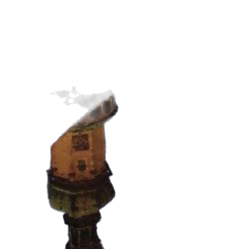 bottle, hat, staff, weapon transparent PNG cut-out