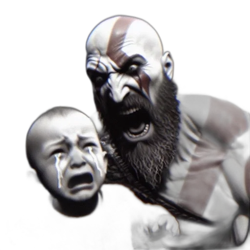 creature, mask, face, concept art transparent PNG cut-out