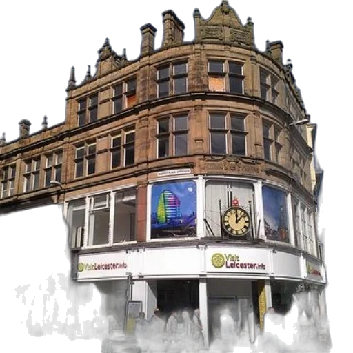building, photorealistic, 3d render, concept art transparent PNG cut-out