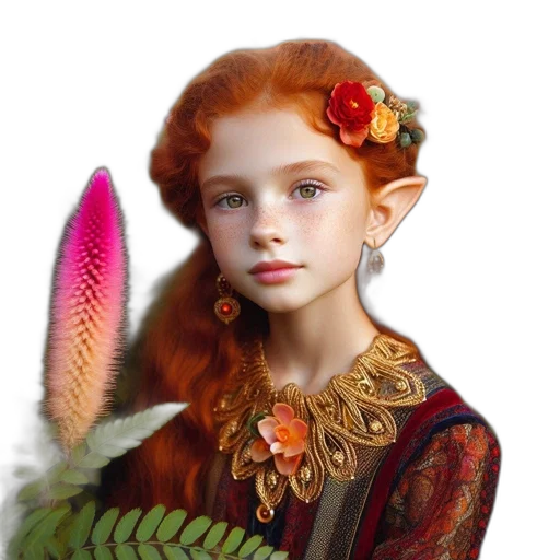 jewelry, crown, dragon, flower transparent PNG cut-out