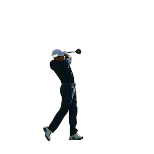 staff, 3d render, person, teeing transparent PNG cut-out