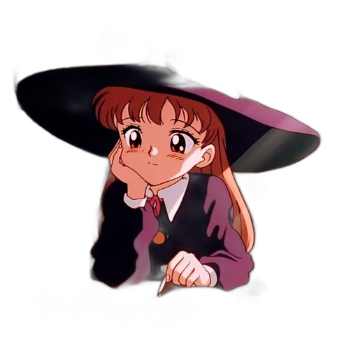 hat, staff, umbrella, dress transparent PNG cut-out