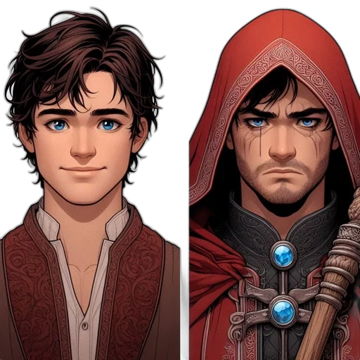 comic book art, concept art, fantasy art, pixel art transparent PNG cut-out